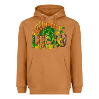 Meerkat Feeling lucky St. Patrick's Day Heavyweight Hoodie - CowGirlArtShop