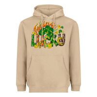 Mushroom Feeling lucky St. Patrick's Day Heavyweight Hoodie - CowGirlArtShop