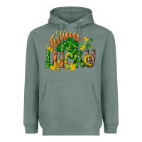 Sage Feeling lucky St. Patrick's Day Heavyweight Hoodie - CowGirlArtShop