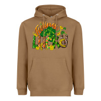 Toasted Coconut Feeling lucky St. Patrick's Day Heavyweight Hoodie - CowGirlArtShop