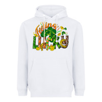 White Feeling lucky St. Patrick's Day Heavyweight Hoodie - CowGirlArtShop