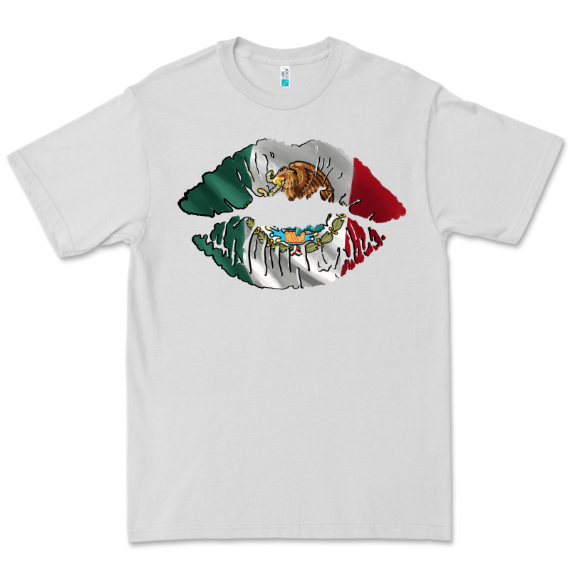 Mexico Lips Premium Tee by AdoDesignShop | Teevron