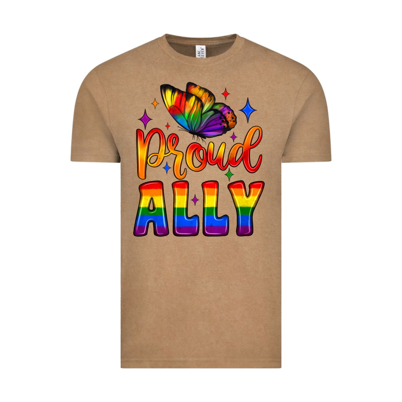 Proud Ally Vintage Tee by JahusDesignShop | Teevron