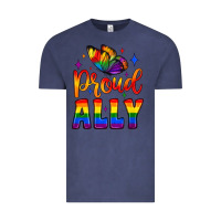 Vintage Denim proud ally Vintage Tee - JahusDesignShop
