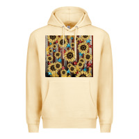 Pina Colada America flag sunflower star tumbler Premium Hoodie - HowdyJamesFarm