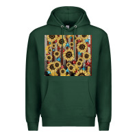 Sports Green America flag sunflower star tumbler Premium Hoodie - HowdyJamesFarm