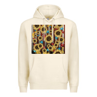 Tofu America flag sunflower star tumbler Premium Hoodie - HowdyJamesFarm