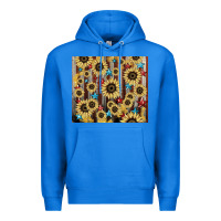 America Flag Sunflower Star Tumbler Premium Hoodie | Teevron