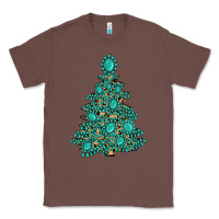 Chestnut christmas tree with gemstones Classic Tee - MaliasSmallBusiness