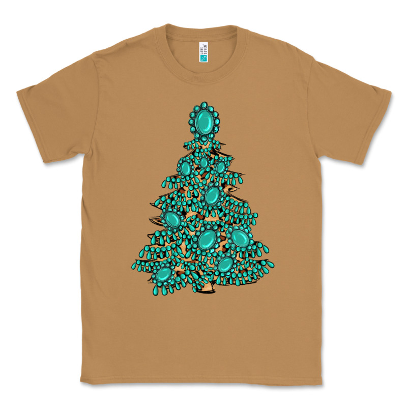 Christmas Tree With Gemstones Classic Tee by MaliasSmallBusiness | Teevron