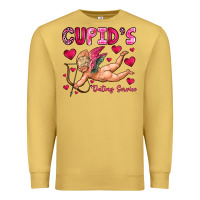 Antique Gold cupid s dating service Premium Sweatshirt - OliviaCreatesArt