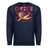 Navy cupid s dating service Premium Sweatshirt - OliviaCreatesArt