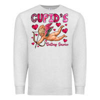 Oatmeal Heather cupid s dating service Premium Sweatshirt - OliviaCreatesArt