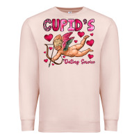 Pale Pink cupid s dating service Premium Sweatshirt - OliviaCreatesArt