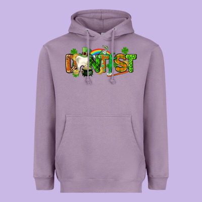 St. Patrick's Day Dentist Heavyweight Hoodie Designed By Cowgirlartshop