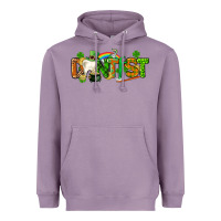 Lavender St. Patrick's Day Dentist Heavyweight Hoodie - CowGirlArtShop