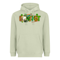 Matcha St. Patrick's Day Dentist Heavyweight Hoodie - CowGirlArtShop