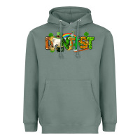 Sage St. Patrick's Day Dentist Heavyweight Hoodie - CowGirlArtShop