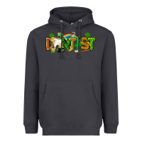 Smoke St. Patrick's Day Dentist Heavyweight Hoodie - CowGirlArtShop