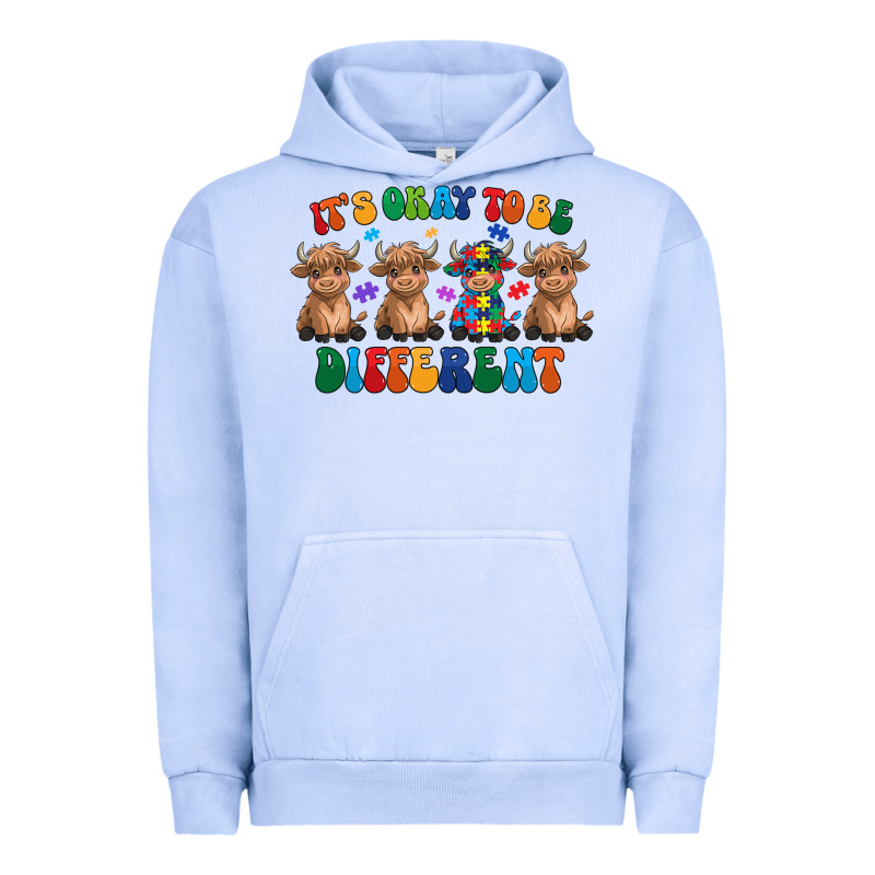 Its Okay To Be Different Urban Hoodie by CowhideDigitalArt | Teevron