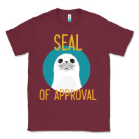 Burgundy Seal of Approval Classic Tee - Bettercallsaul