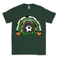 Sports Green Soccer Rainbow Classic Tee - RanaPortraitStore