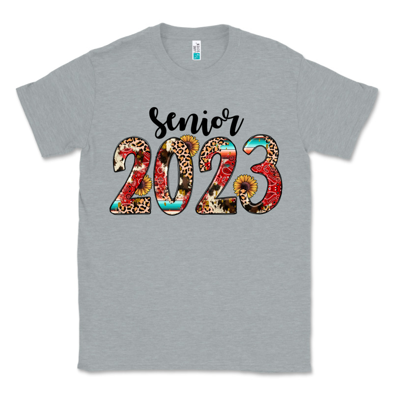 Senior 2023 Western Classic Tee by JahusDesignShop | Teevron