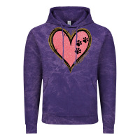 Cloud Purple Pink Glitter Heart Vintage Hoodie - Jasminsmagicworld