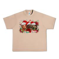Burro christmas horses Urban Heavy Tee - MaliasSmallBusiness