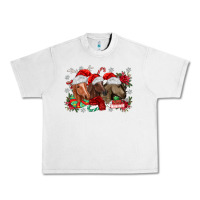 Lunar Rock christmas horses Urban Heavy Tee - MaliasSmallBusiness