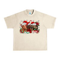 Sandshell christmas horses Urban Heavy Tee - MaliasSmallBusiness