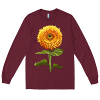 Burgundy Gummy Bear Sunflower Long Sleeve Tee - LillyAllenDesigns