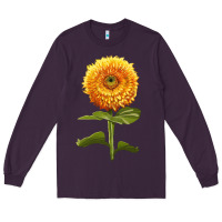 Plum Gummy Bear Sunflower Long Sleeve Tee - LillyAllenDesigns