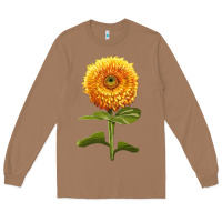 Toasted Coconut Gummy Bear Sunflower Long Sleeve Tee - LillyAllenDesigns