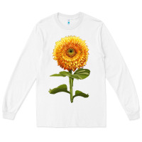 White Gummy Bear Sunflower Long Sleeve Tee - LillyAllenDesigns