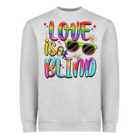 Heather Grey love is blind Heavyweight Sweatshirt - Artiststas