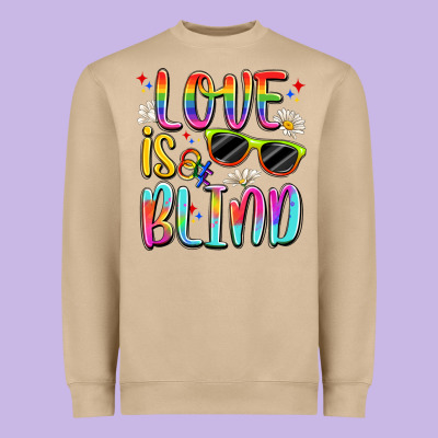 Love Is Blind Heavyweight Sweatshirt Designed By Artiststas