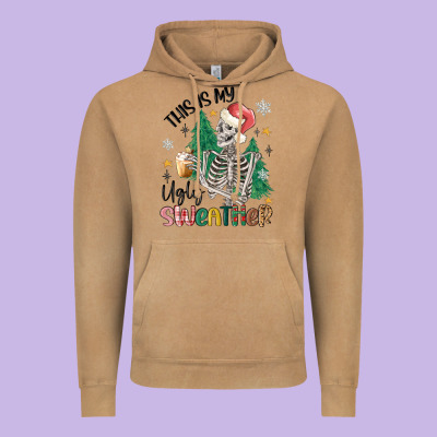 This Is My Ugly Vintage Hoodie Designed By Maliassmallbusiness