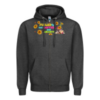 Charcoal Heather fueled by ıced coffee and anxiety Zipper Hoodie - TumblerDesignByShophia