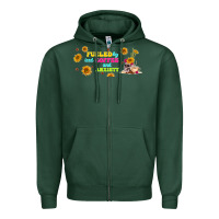 Sports Green fueled by ıced coffee and anxiety Zipper Hoodie - TumblerDesignByShophia
