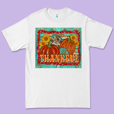 Pumpkin Sunflower Tumbler Premium Tee Designed By Adodesignshop