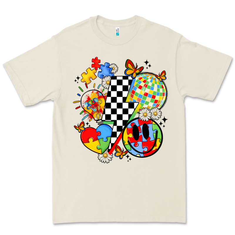 Retro Autism Awareness Premium Tee by JahusDesignShop | Teevron
