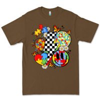 Cacao retro autism awareness Premium Tee - JahusDesignShop
