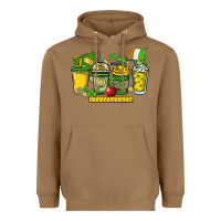 Toasted Coconut St. Patrick's Day Teacher coffee cups Heavyweight Hoodie - HowdyJamesFarm