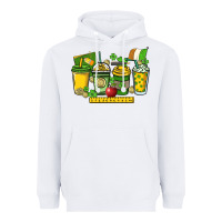 White St. Patrick's Day Teacher coffee cups Heavyweight Hoodie - HowdyJamesFarm