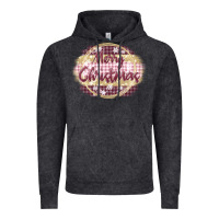 Vintage Black merry christmas pink Vintage Hoodie - MaliasSmallBusiness