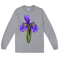 Iris Flower Long Sleeve Tee | Teevron
