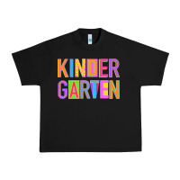 Black kindergarten Urban Heavy Tee - NancyCooperArtShop