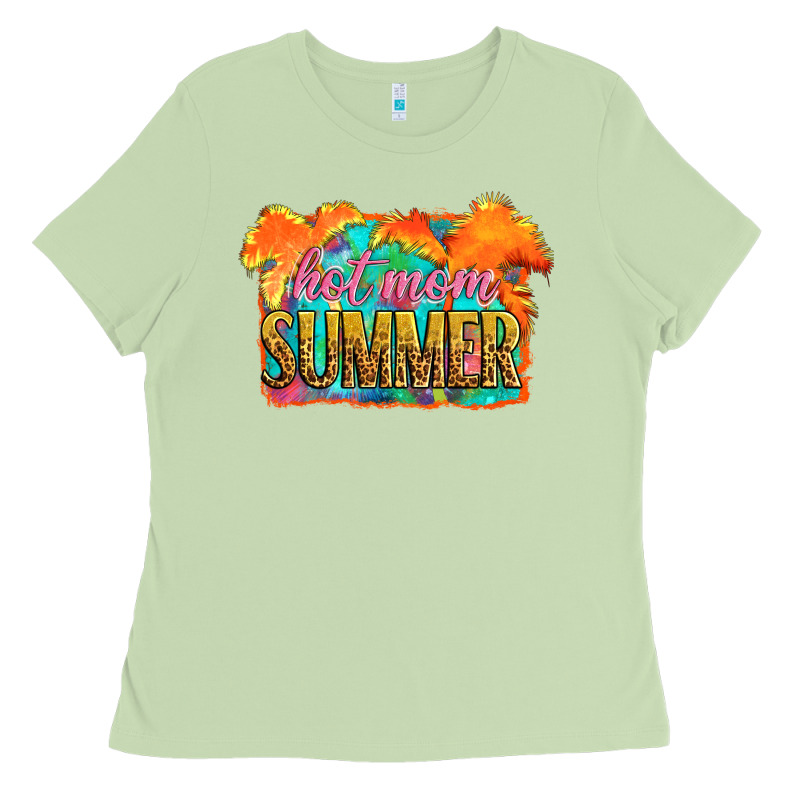 Hot Mom Summer Ladies Tee by Artiststas | Teevron