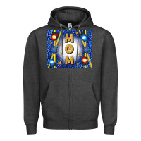Charcoal Heather police mom mother’s day Zipper Hoodie - TumblerDesignByShophia